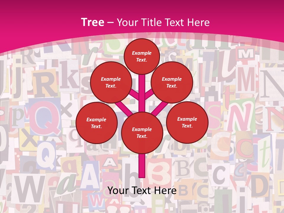 Newspaper Collage Background PowerPoint Template