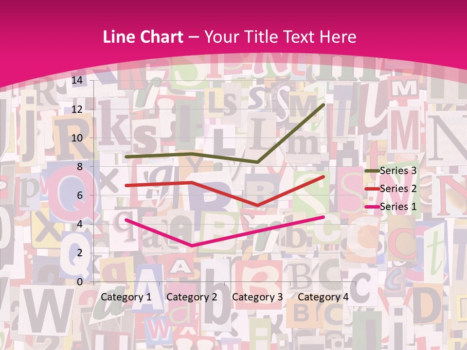 Newspaper Collage Background PowerPoint Template