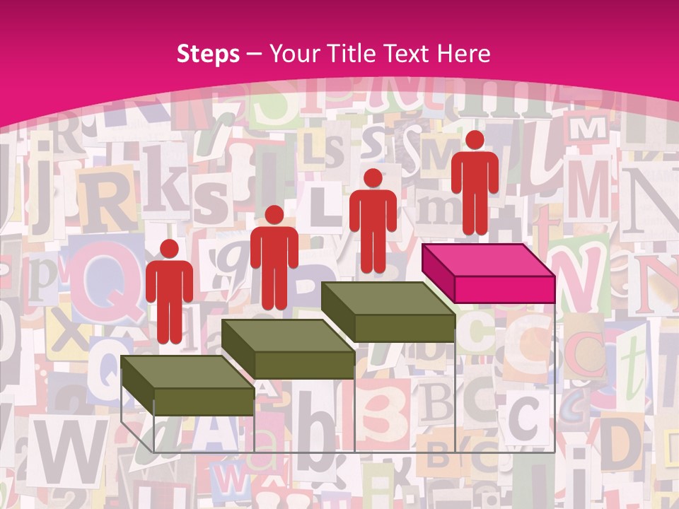 Newspaper Collage Background PowerPoint Template