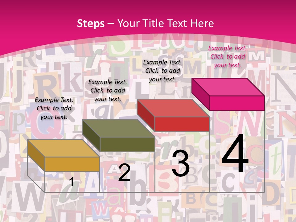 Newspaper Collage Background PowerPoint Template