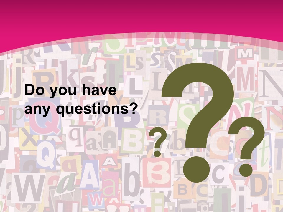 Newspaper Collage Background PowerPoint Template