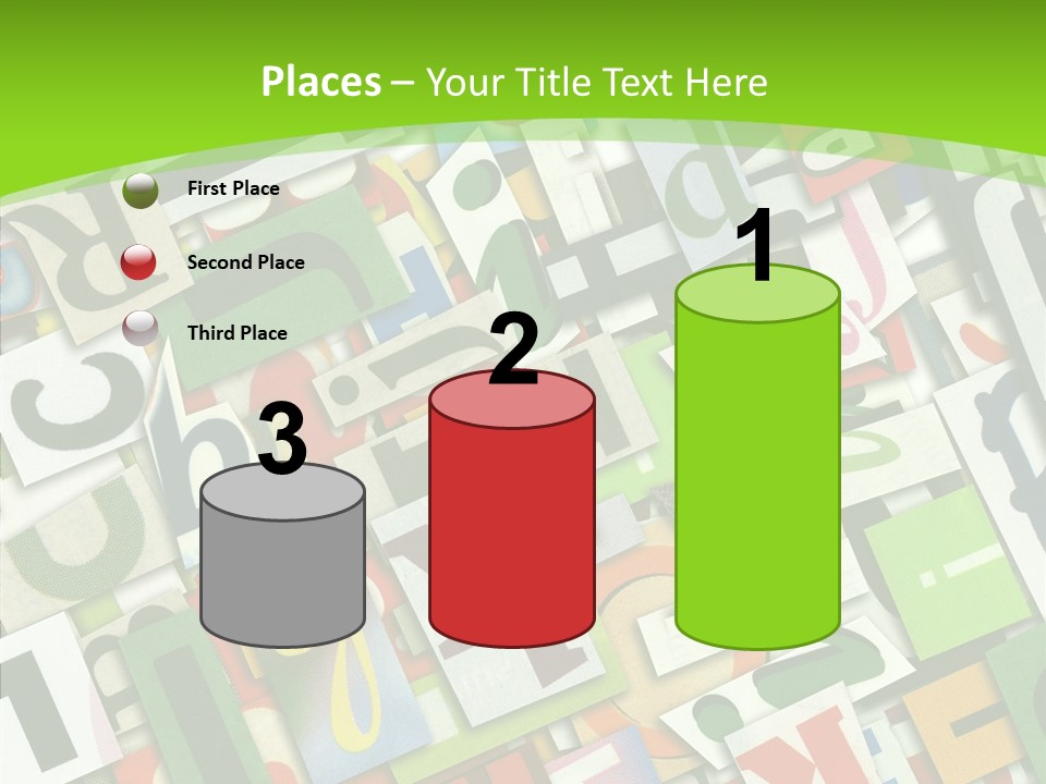 Newspaper Clippings Textures PowerPoint Template