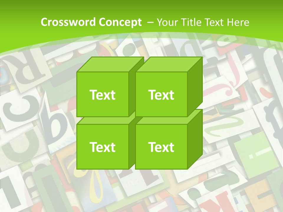 Newspaper Clippings Textures PowerPoint Template