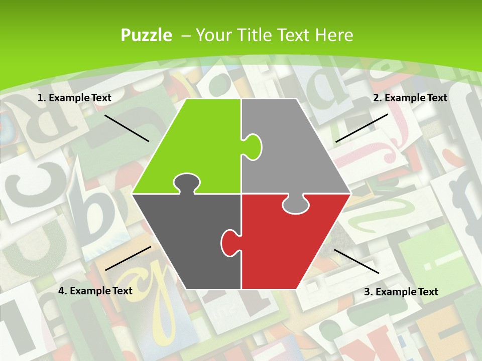 Newspaper Clippings Textures PowerPoint Template