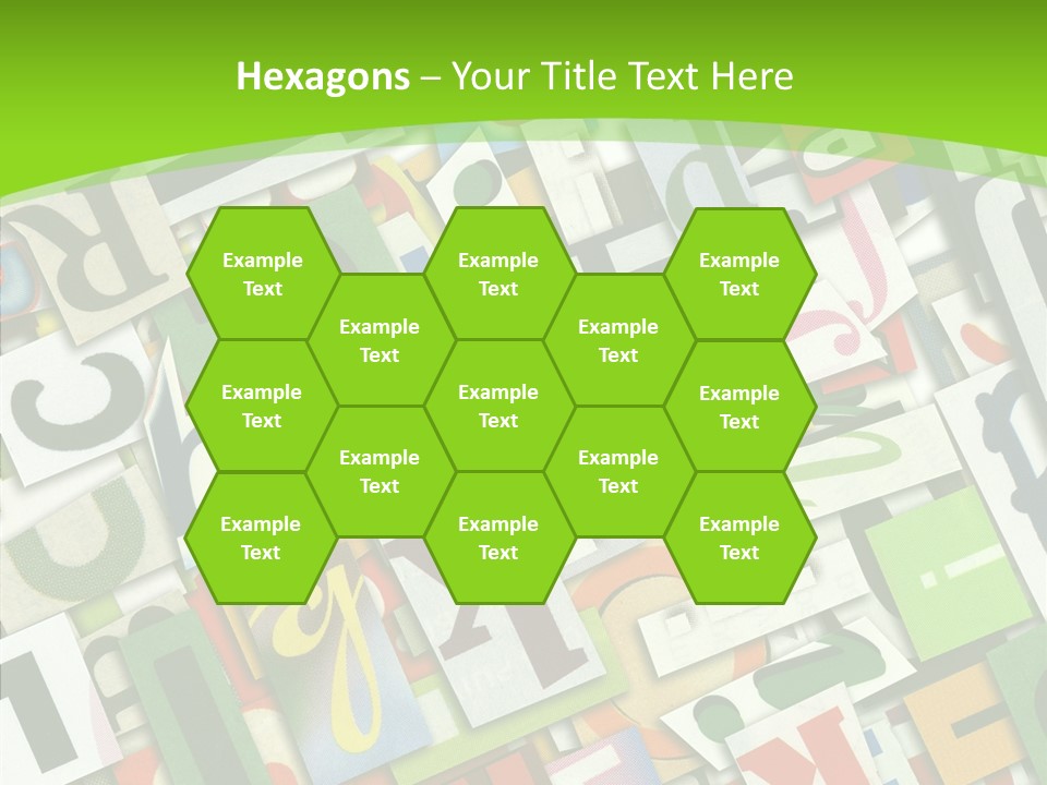 Newspaper Clippings Textures PowerPoint Template