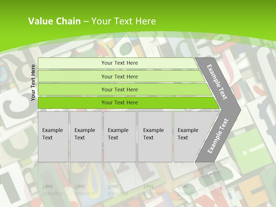 Newspaper Clippings Textures PowerPoint Template