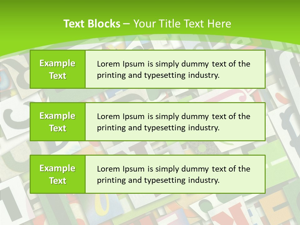 Newspaper Clippings Textures PowerPoint Template