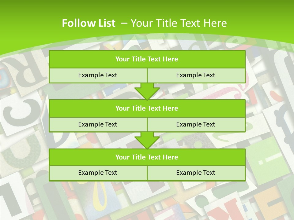 Newspaper Clippings Textures PowerPoint Template