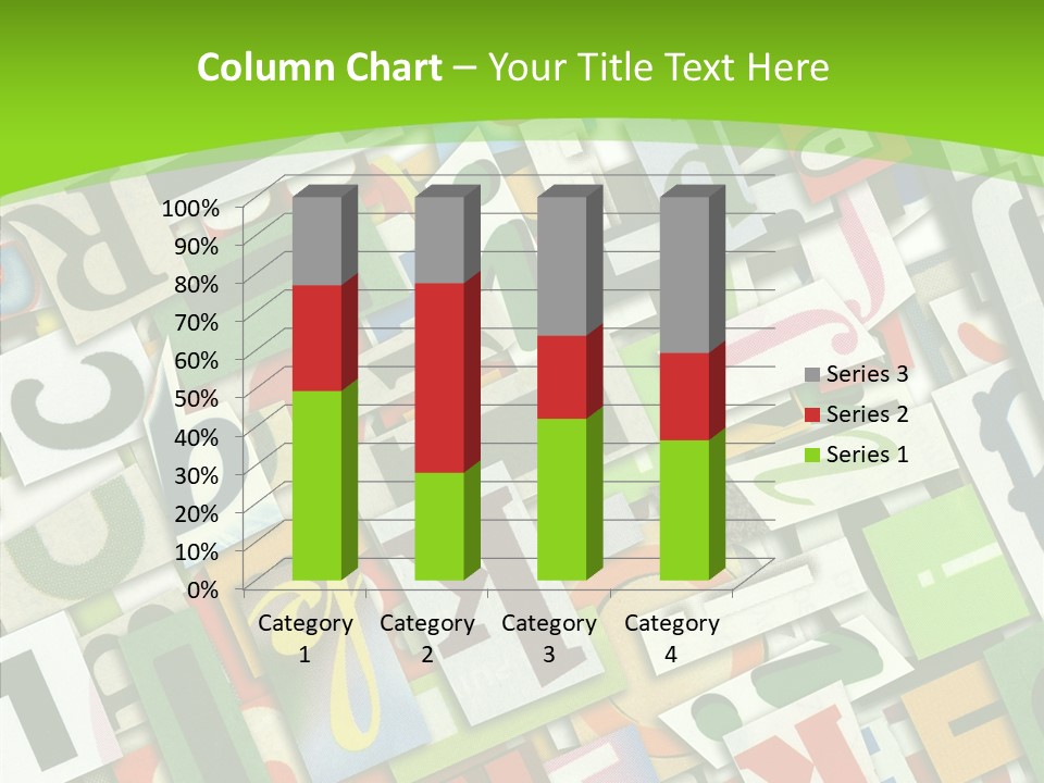 Newspaper Clippings Textures PowerPoint Template