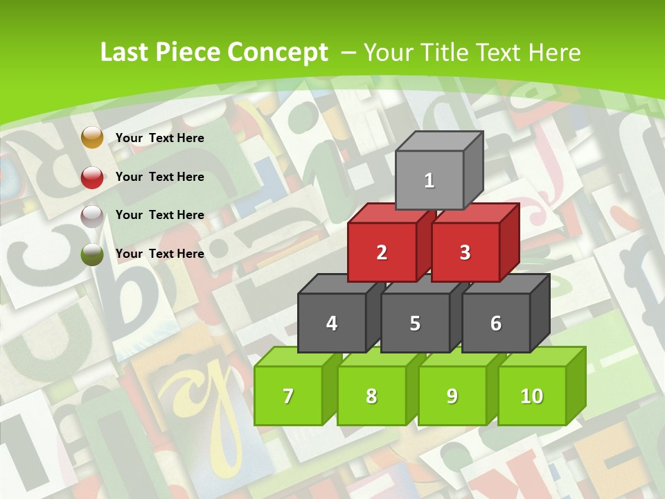 Newspaper Clippings Textures PowerPoint Template