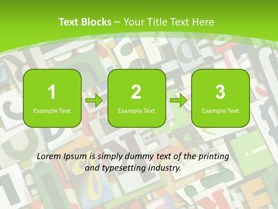 Newspaper Clippings Textures PowerPoint Template