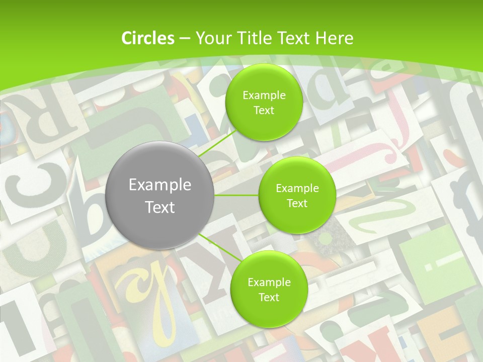 Newspaper Clippings Textures PowerPoint Template