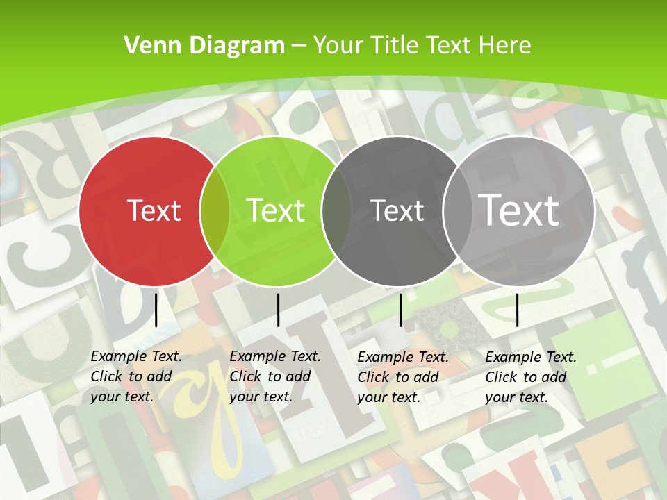 Newspaper Clippings Textures PowerPoint Template