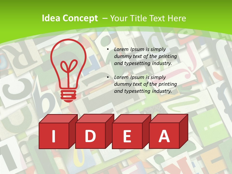 Newspaper Clippings Textures PowerPoint Template