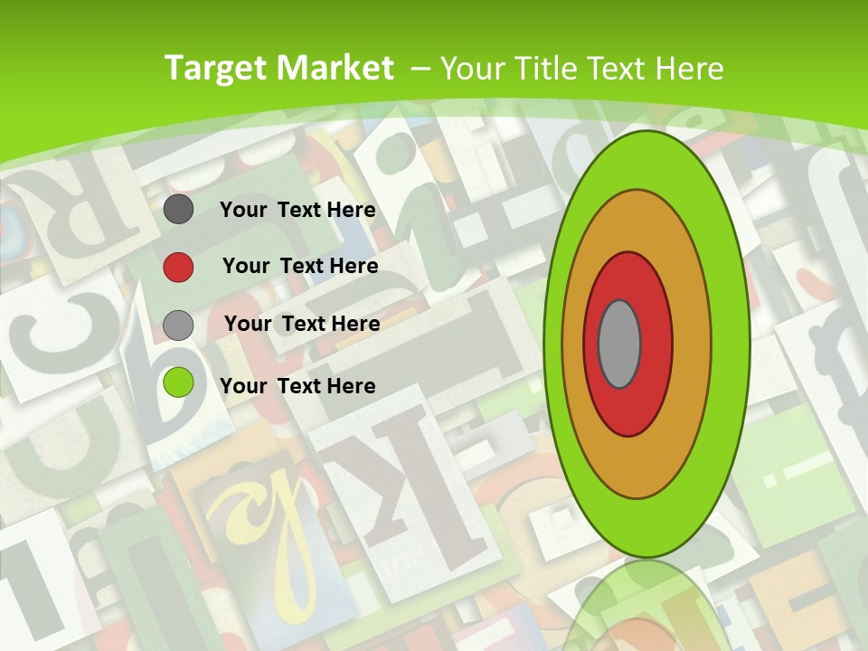 Newspaper Clippings Textures PowerPoint Template