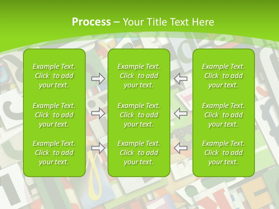 Newspaper Clippings Textures PowerPoint Template