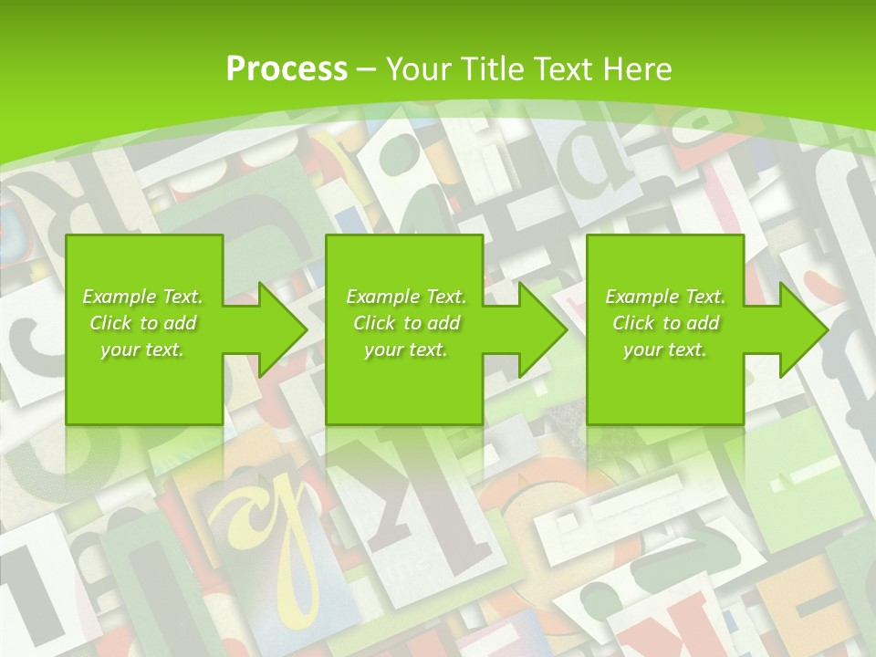 Newspaper Clippings Textures PowerPoint Template