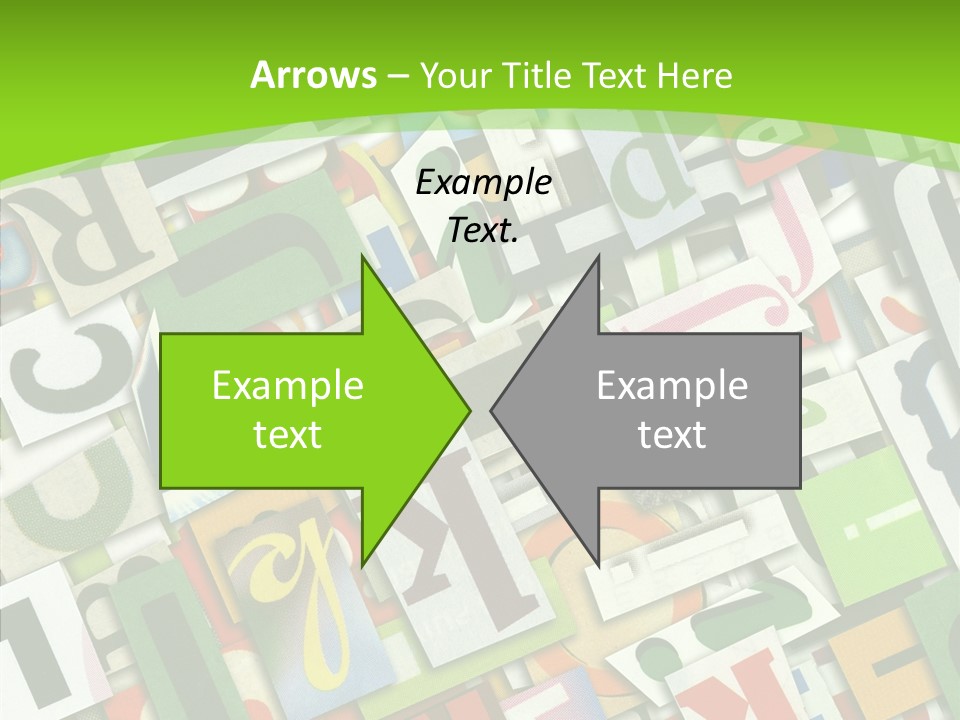 Newspaper Clippings Textures PowerPoint Template