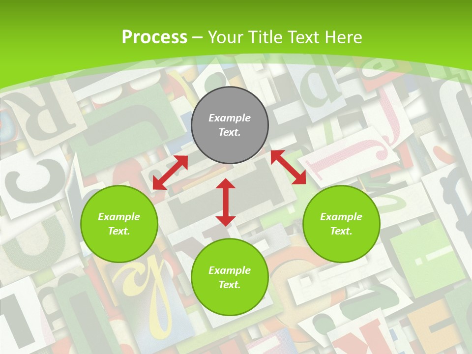 Newspaper Clippings Textures PowerPoint Template