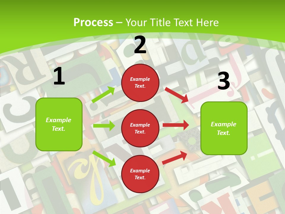 Newspaper Clippings Textures PowerPoint Template