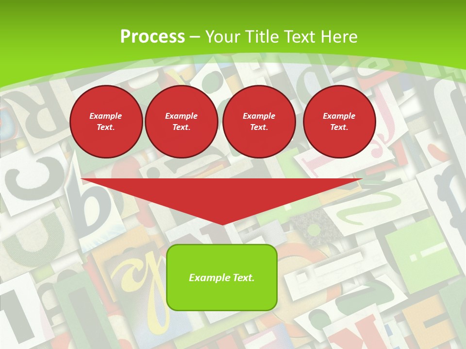 Newspaper Clippings Textures PowerPoint Template