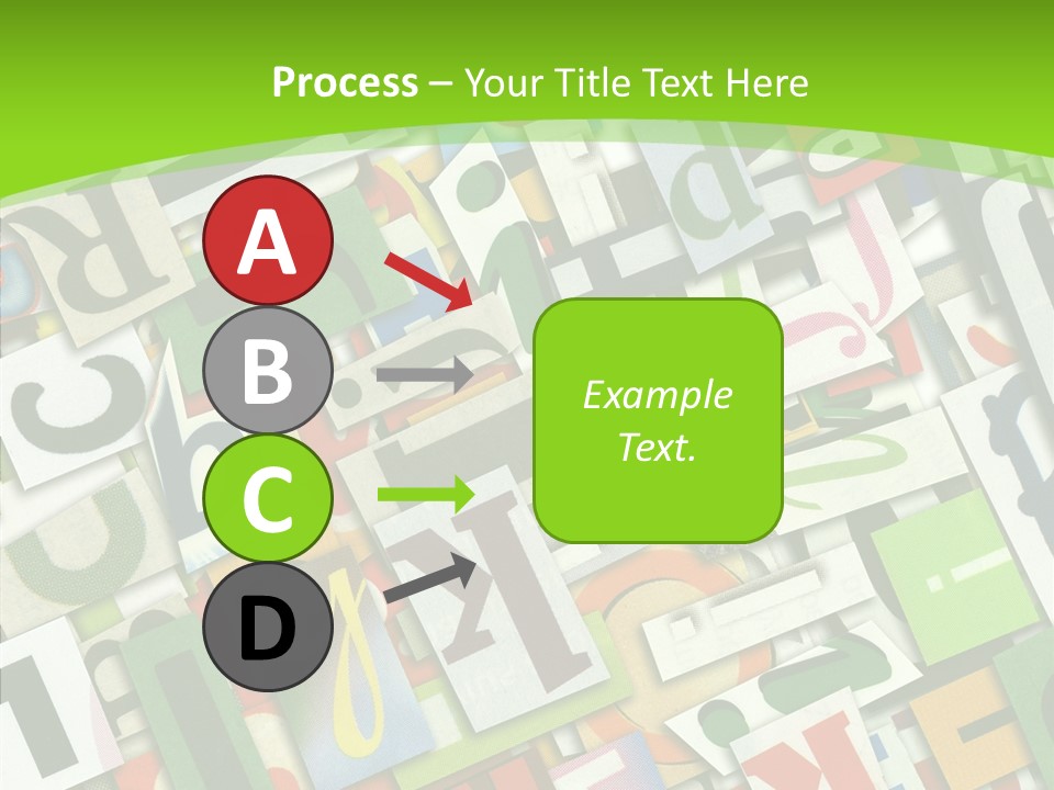 Newspaper Clippings Textures PowerPoint Template