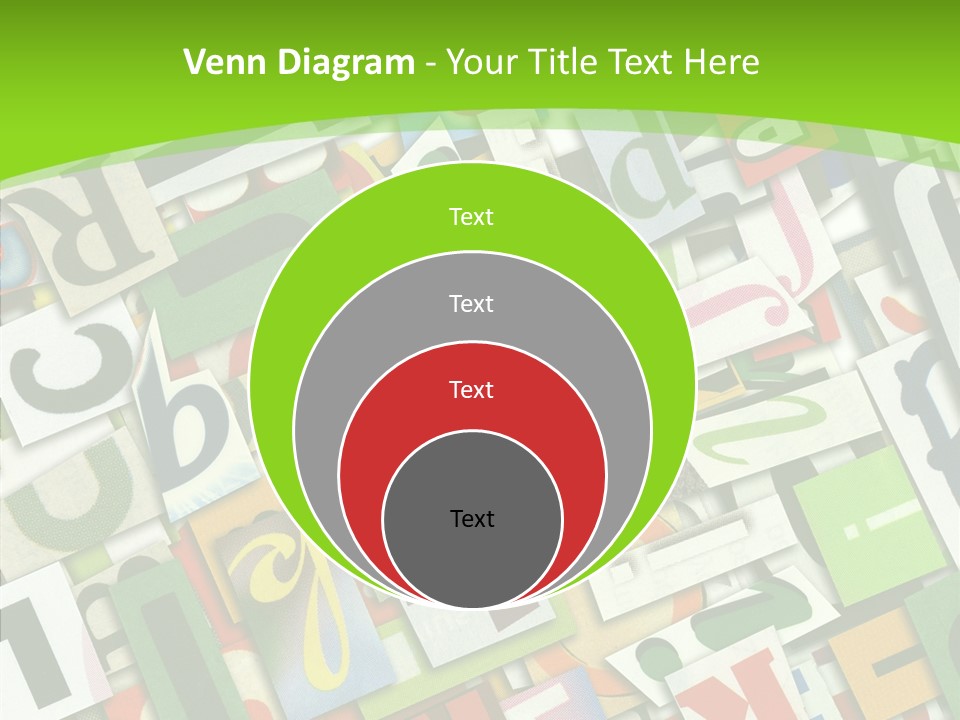 Newspaper Clippings Textures PowerPoint Template