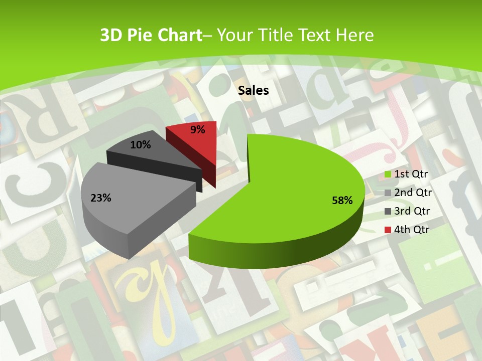 Newspaper Clippings Textures PowerPoint Template