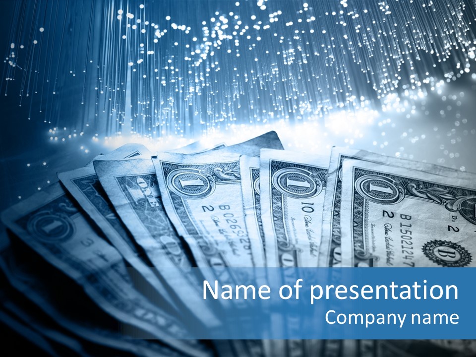 Wealth Cent Treasure PowerPoint Template