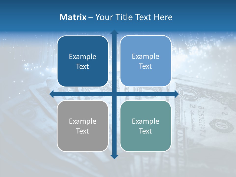 Wealth Cent Treasure PowerPoint Template
