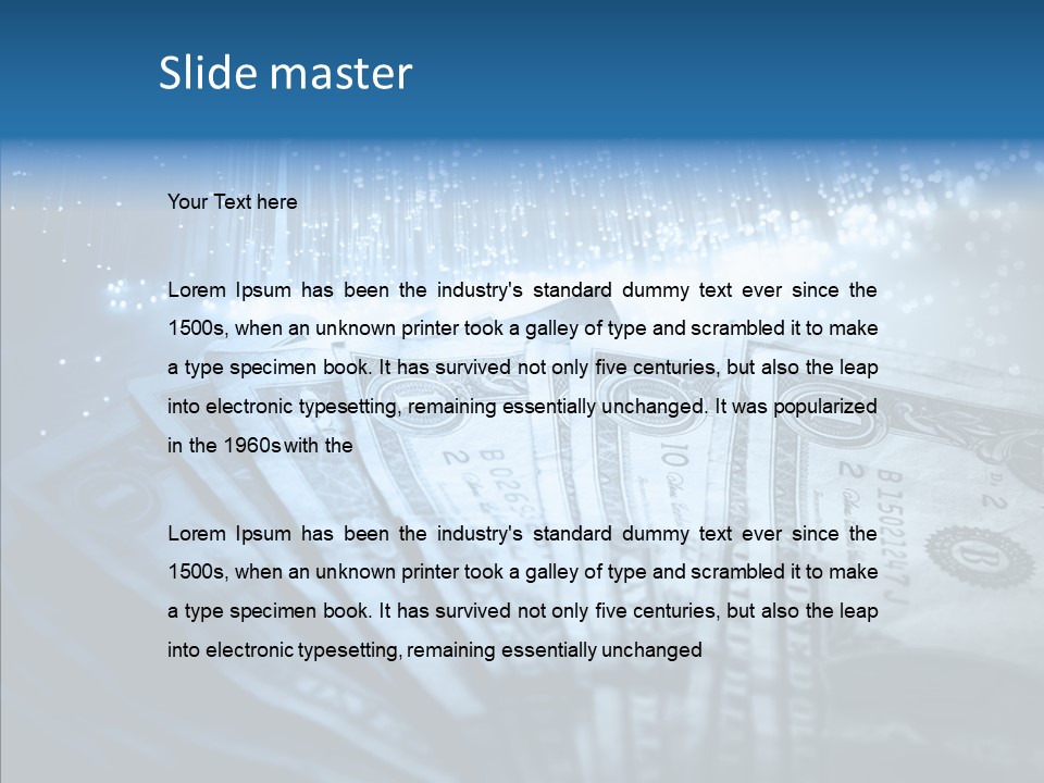 Wealth Cent Treasure PowerPoint Template