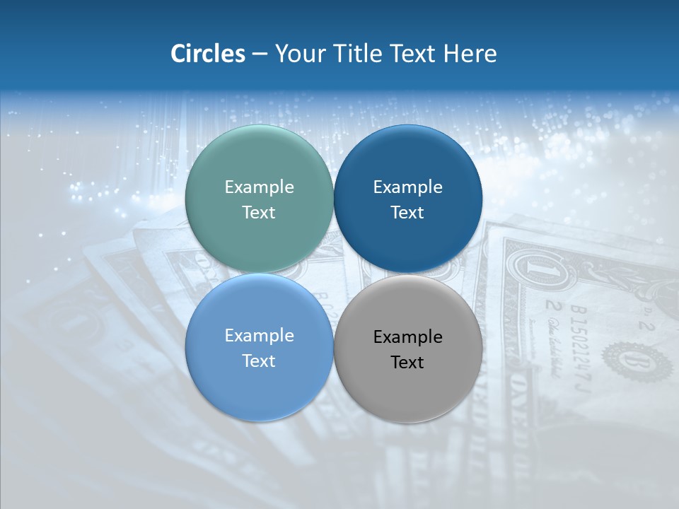 Wealth Cent Treasure PowerPoint Template