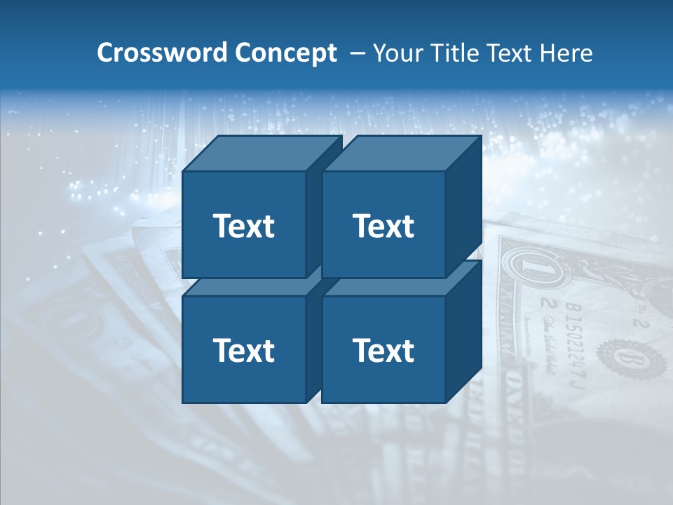 Wealth Cent Treasure PowerPoint Template