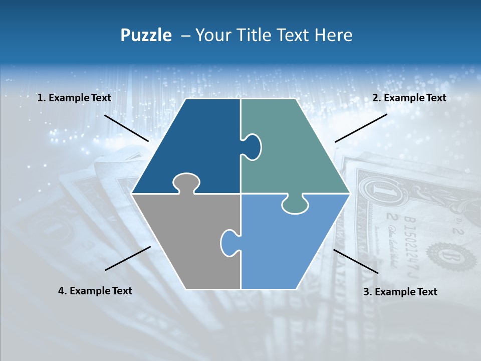 Wealth Cent Treasure PowerPoint Template