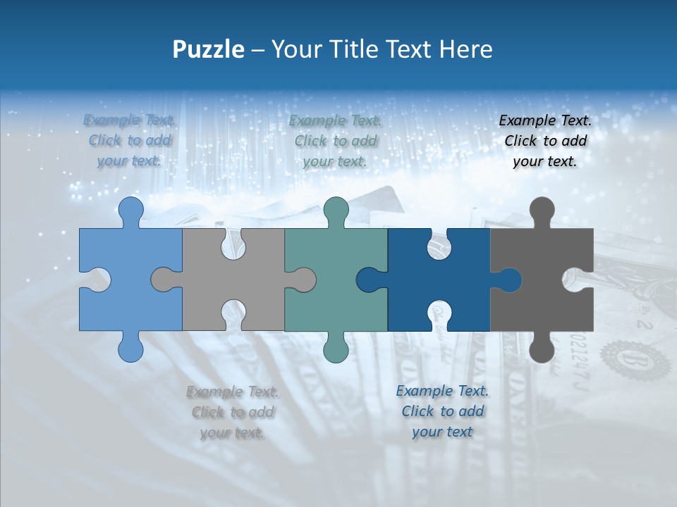 Wealth Cent Treasure PowerPoint Template