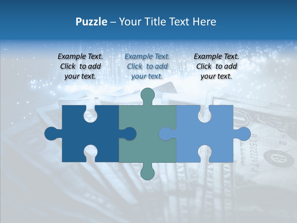 Wealth Cent Treasure PowerPoint Template