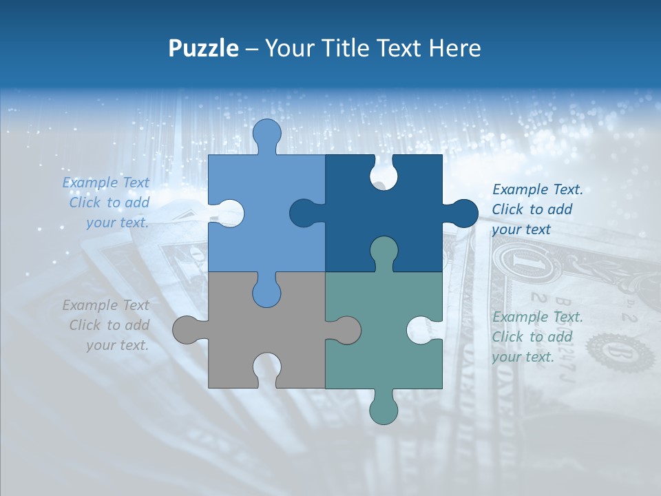 Wealth Cent Treasure PowerPoint Template