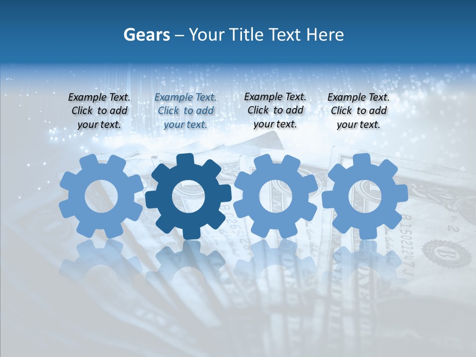 Wealth Cent Treasure PowerPoint Template