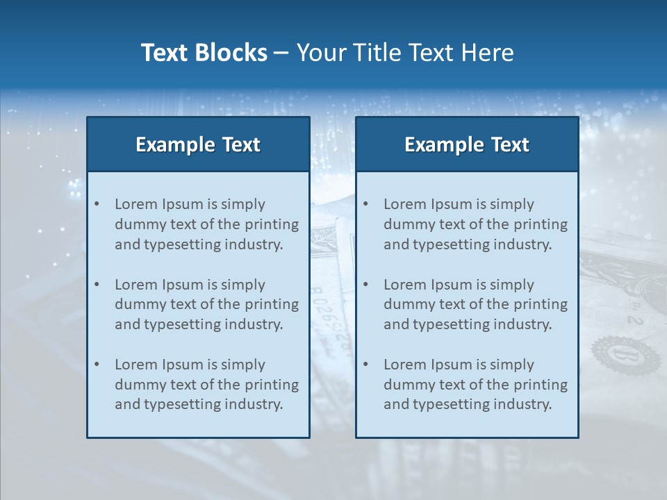 Wealth Cent Treasure PowerPoint Template