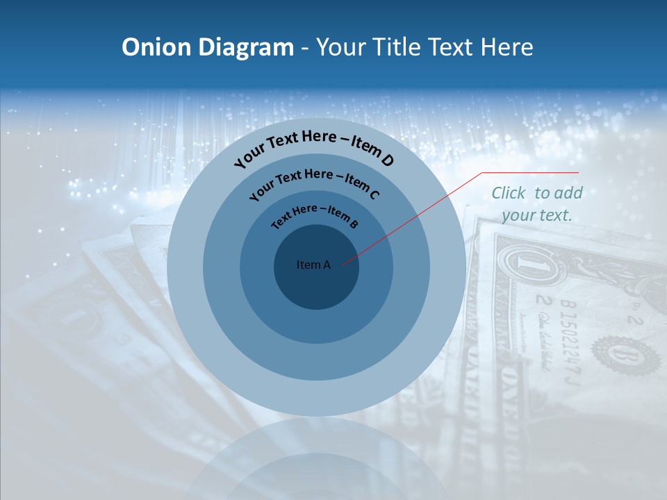 Wealth Cent Treasure PowerPoint Template