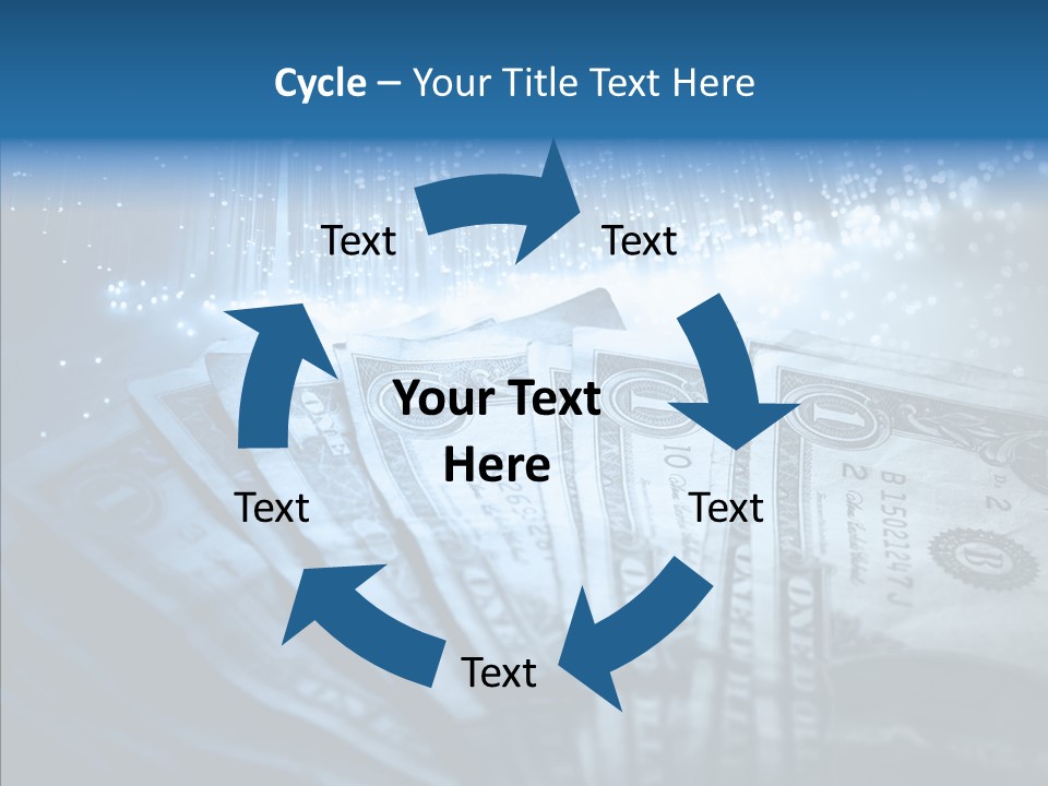 Wealth Cent Treasure PowerPoint Template
