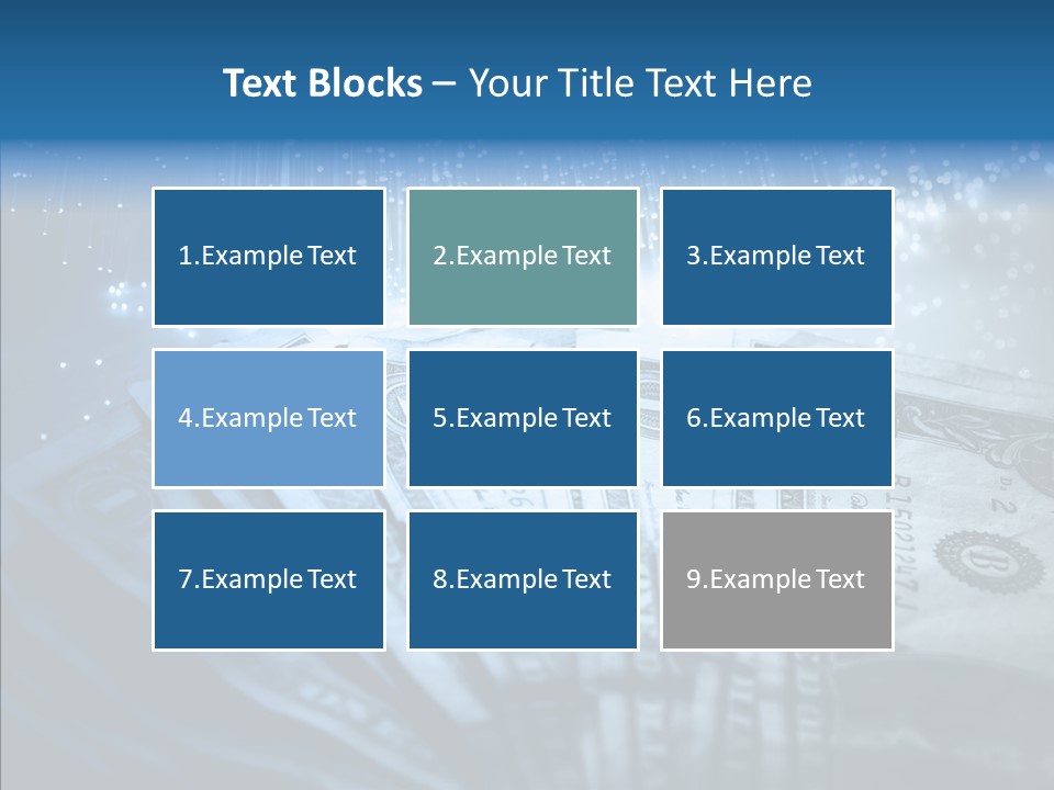 Wealth Cent Treasure PowerPoint Template