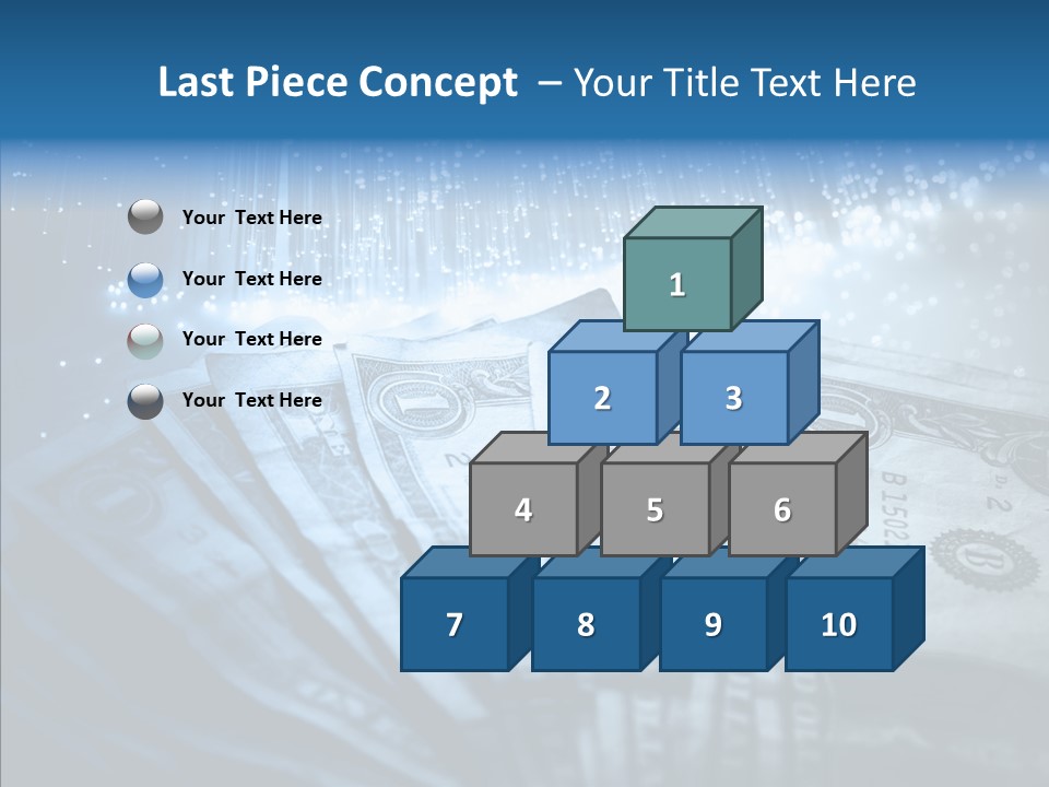 Wealth Cent Treasure PowerPoint Template