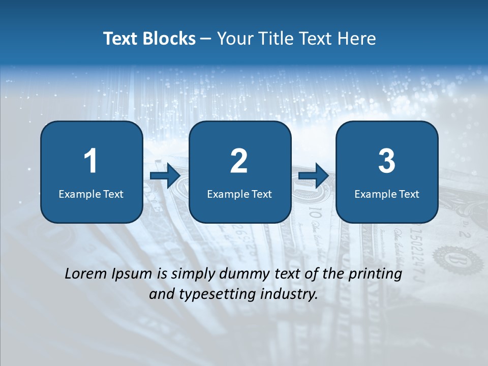 Wealth Cent Treasure PowerPoint Template