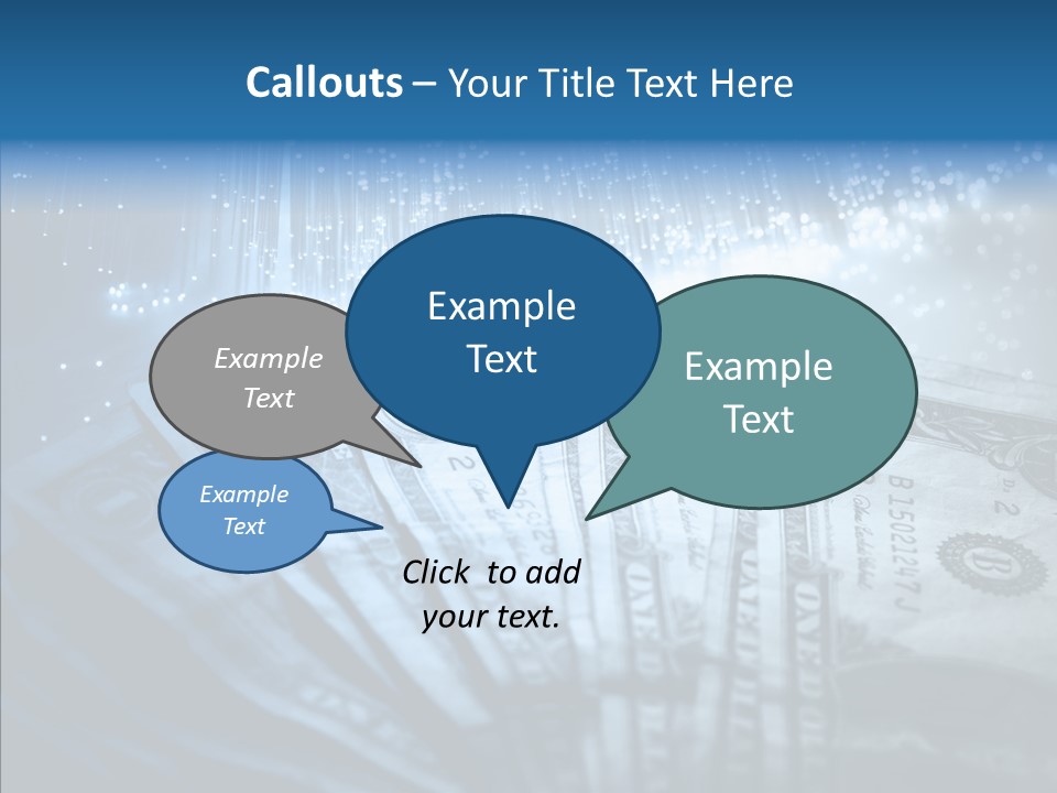 Wealth Cent Treasure PowerPoint Template