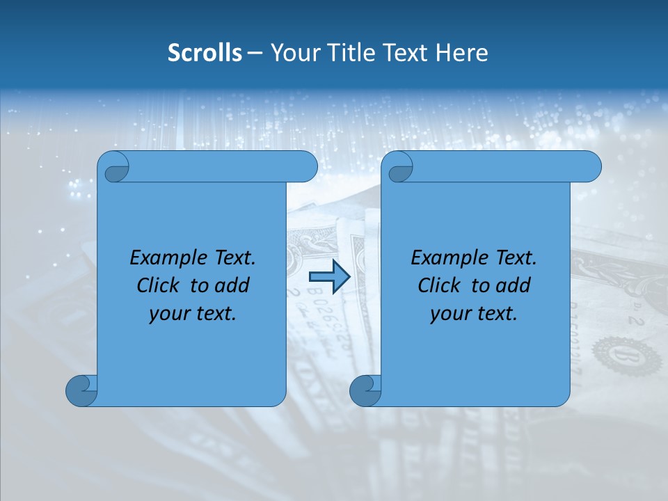 Wealth Cent Treasure PowerPoint Template