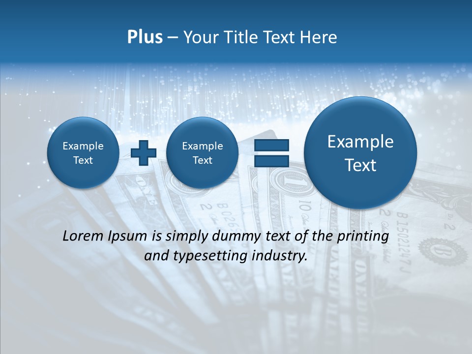 Wealth Cent Treasure PowerPoint Template