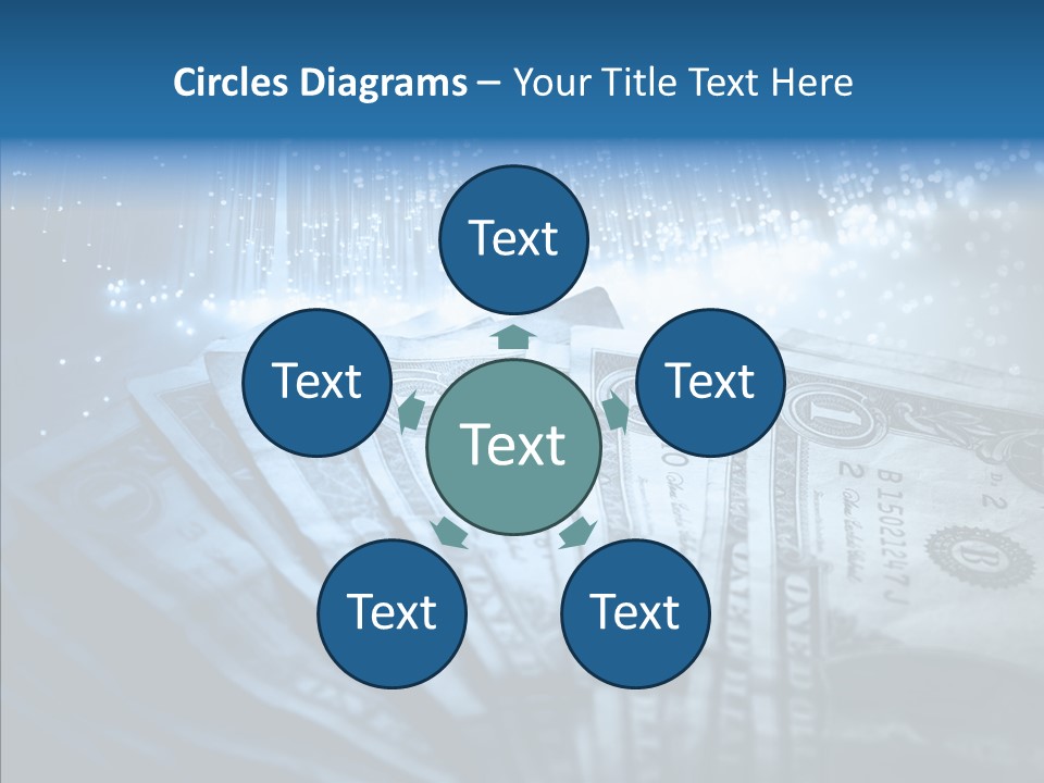 Wealth Cent Treasure PowerPoint Template