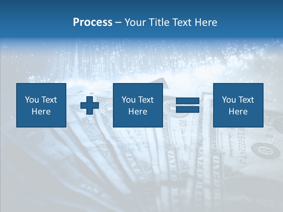 Wealth Cent Treasure PowerPoint Template