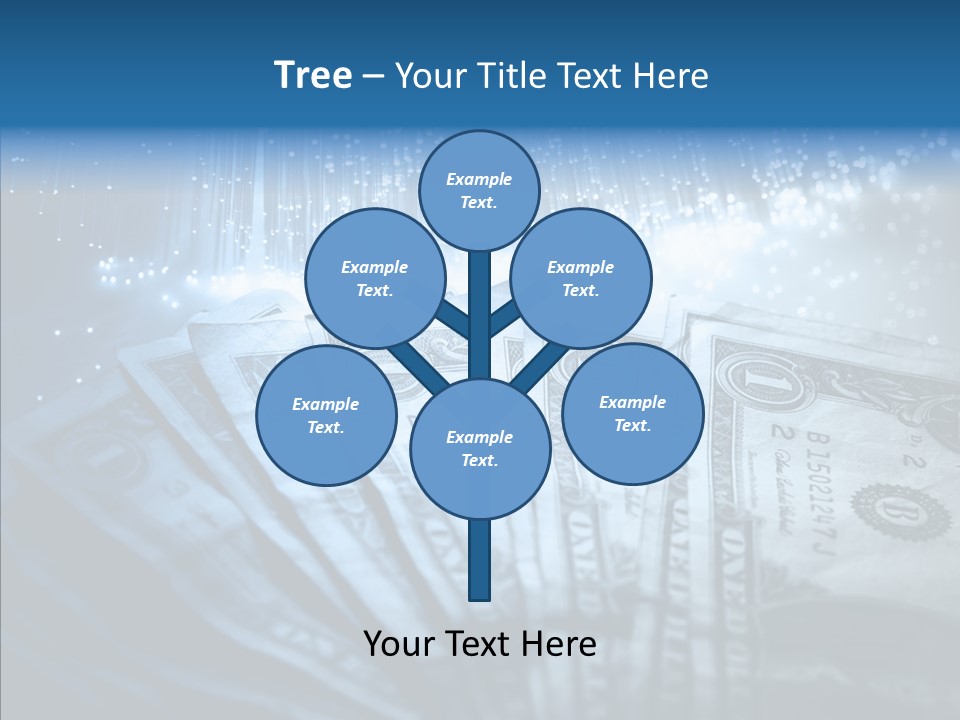 Wealth Cent Treasure PowerPoint Template